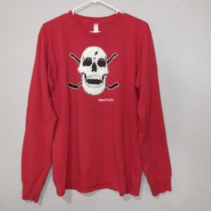 Bleed Hockey Long Sleeve Shirt Sz L